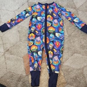 Navy Blue Lion King 🦁 👑 Convertible Footies